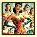 Recherche de corset posters Mode