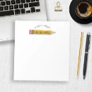 Recherche de crayon blocsnotes Teacher