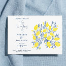 Recherche de jaune et bleu mariage invitations Invités