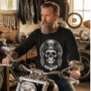 Recherche de crâne de motard tshirts Vintage