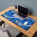 Recherche de rayures tigre tapis souris Bleu