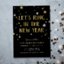 Recherche de new years invitations Argent