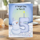 Recherche de de cinq ans anniversaire cartes Mignon