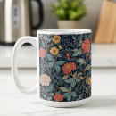 Recherche de textile tasses Motif floral