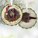 Recherche de vintage dachshund ornements Noël