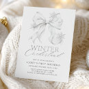 Recherche de silver invitations Flocons de neige