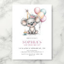 Recherche de de koala invitations Ballons