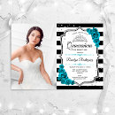 Recherche de rayures horizontales invitations Pour elle