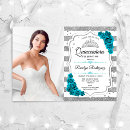 Recherche de rose bleu turquoise invitations Pour elle