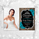 Recherche de turquoise quinceanera invitations Tiara