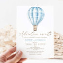 Recherche de blue hot air balloon invitations Ours en peluche