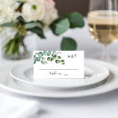 Recherche de eucalyptus mariage placement cartes Typographie