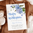 Recherche de floral bleu invitations Rustique