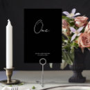 Suche nach planer tischkarten Schwarz weiß