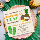 Suche nach luau birthday einladungen Ananas
