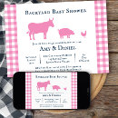 Recherche de rustic couples shower invitations Mother to be
