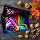 Recherche de belle licorne cartes postales Cheval
