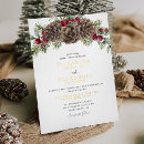 Recherche de pine cone mariage invitations Botanique