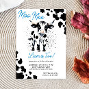 Recherche de vache noire invitations Cowboy