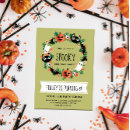 Recherche de effrayantes halloween invitations Chat noir