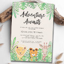 Recherche de aventure jungle invitations Animaux sauvages