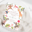 Recherche de zoo anniversaire invitations Safari