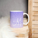 Suche nach lila glitzer tassen Monogramm