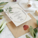 Recherche de menu élégant invitations Moderne