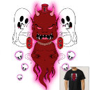 Recherche de folklore japonais tshirts Oni