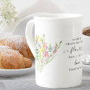 Recherche de bouquet de fleur tasses Pour elle