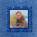 Recherche de zèbre bleu badges Noir