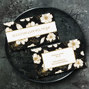 Recherche de blanc de fleur cartes visite Floral