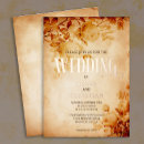 Recherche de parchemin vintage invitations Typographie