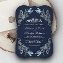 Recherche de saphir mariage invitations Élégant