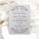 Recherche de maroon invitations Vintage