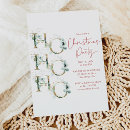 Recherche de red gold green noël invitations Élégant