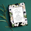 Recherche de fleurs noires et blanches Moderne