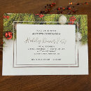 Recherche de sapin de noël invitations Élégant