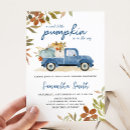Recherche de citrouille baby shower invitations Chute