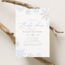 Recherche de blue snowflake baby shower invitations Hiver merveilleux