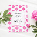 Suche nach polka dot bridal shower einladungen Für sie