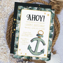 Recherche de ancre nautique invitations Ahoy