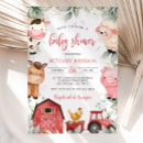 Recherche de ferme baby shower invitations Baryton