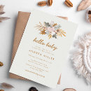Recherche de fleurs rustiques invitations Chic boho