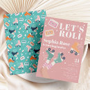 Recherche de patinage rose invitations Fille
