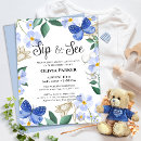 Recherche de papillon bleu invitations Floral