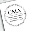 Recherche de affaires de professeur Monogramme