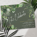 Recherche de vert et noir invitations Été