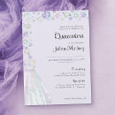 Recherche de diamond quinceanera invitations Girly