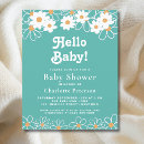 Recherche de bébé bloque invitations Moderne